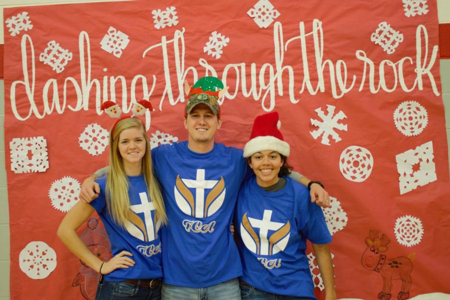 Jenna Heitzenrater, Mr . Christy, and Jada Butler attended the event.